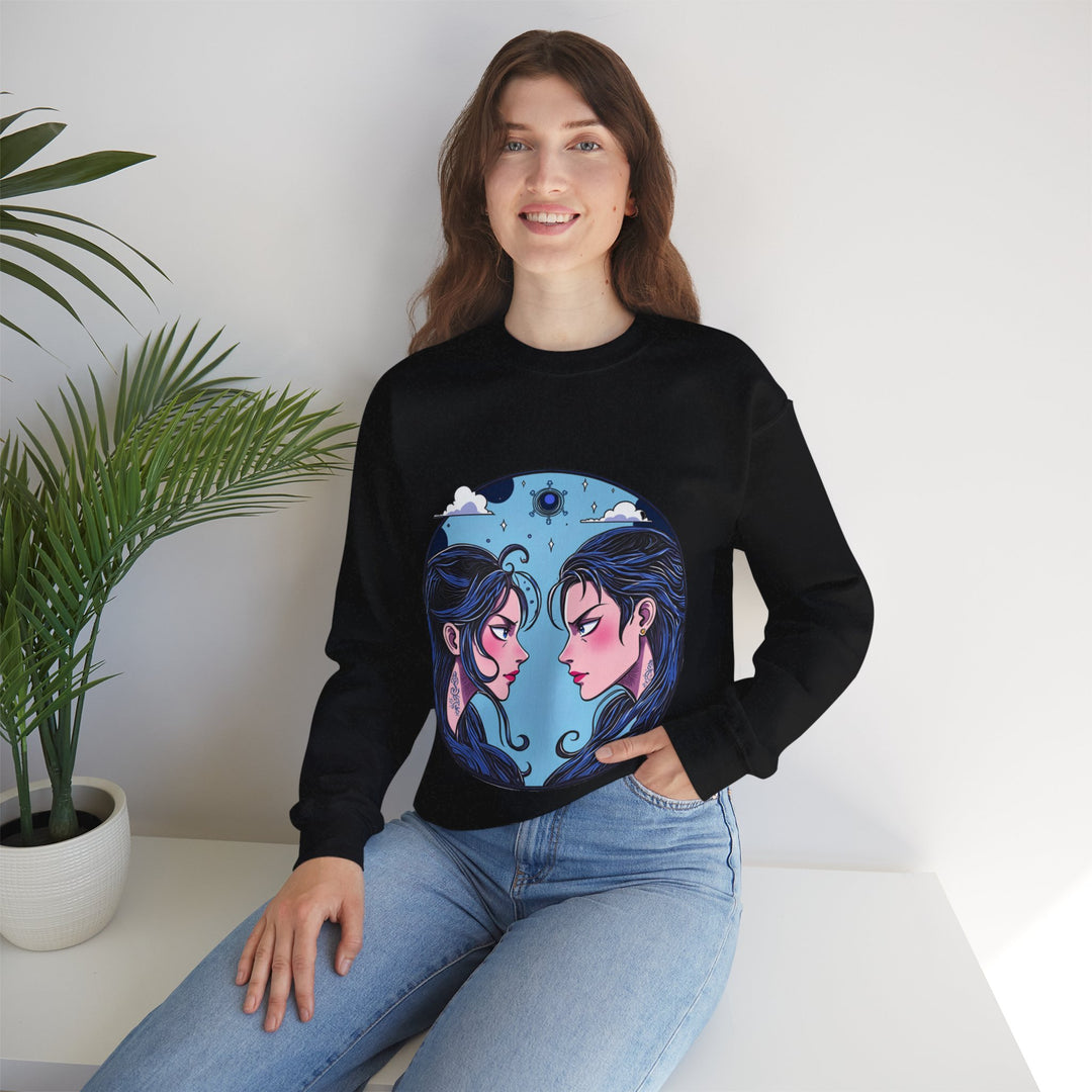 Tweelingen Zodiac – Geestig, Aanpasbaar &amp; Altijd het Leven van het Feest Sweatshirt