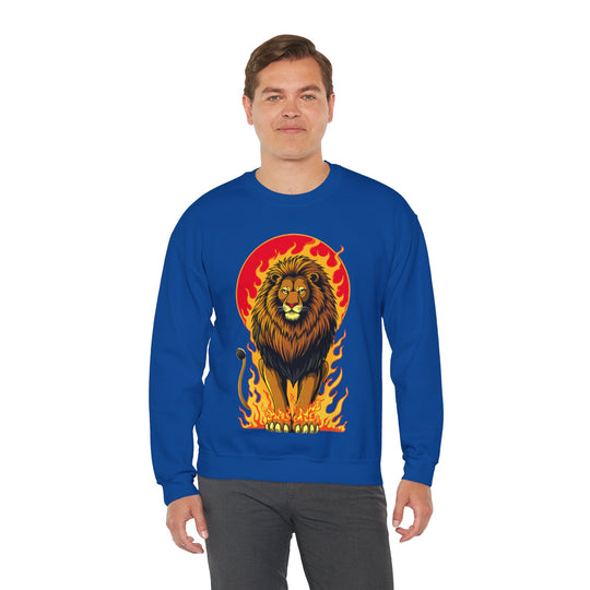 Leo Zodiac – Onverschrokken &amp; Vurig Sweatshirt 