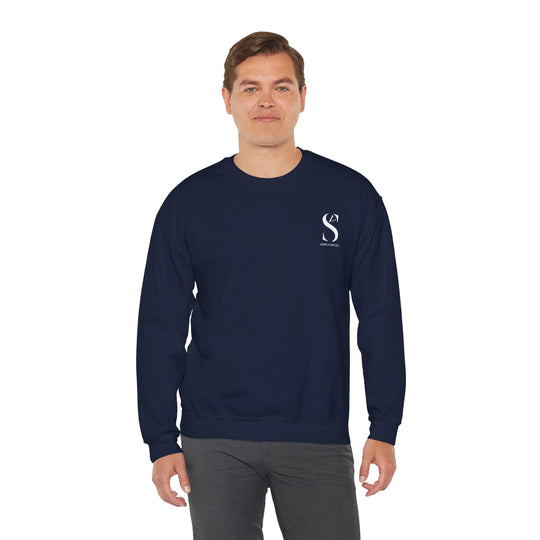 Hören Sie nie auf zu mahlen – Shark Power Sweatshirt