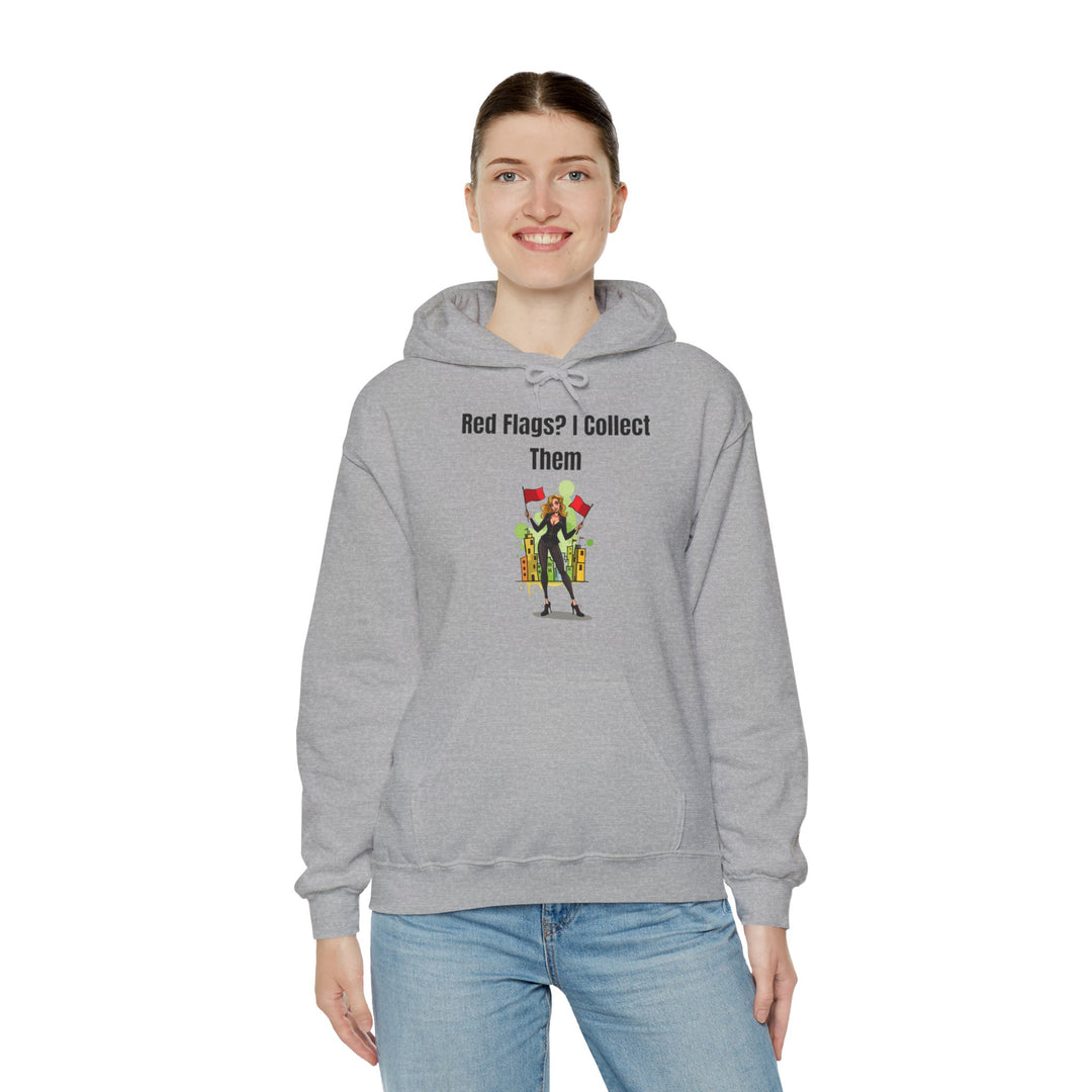 Red Flags? I Collect Them – Women’s Cozy Hoodie