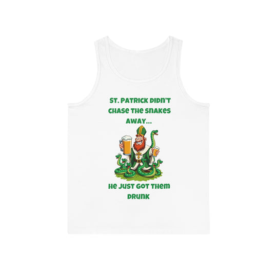 Tanktop van Drunk Snakes – St. Patrick's Day met een twist