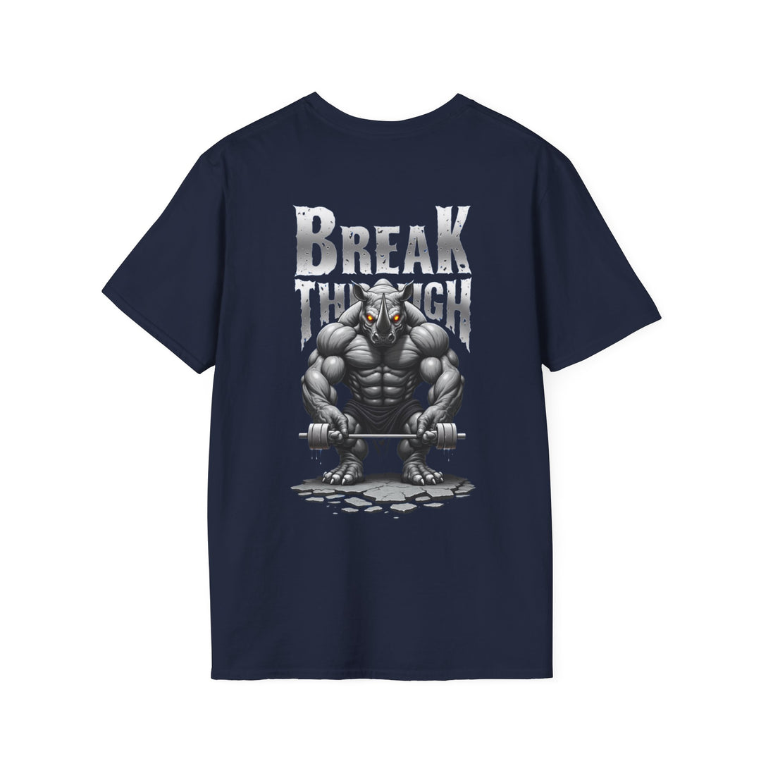 Break Through – Rhino Power T-Shirt