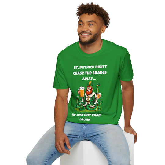 Drunk Snakes T-Shirt – St. Patrick’s Day with a Twist