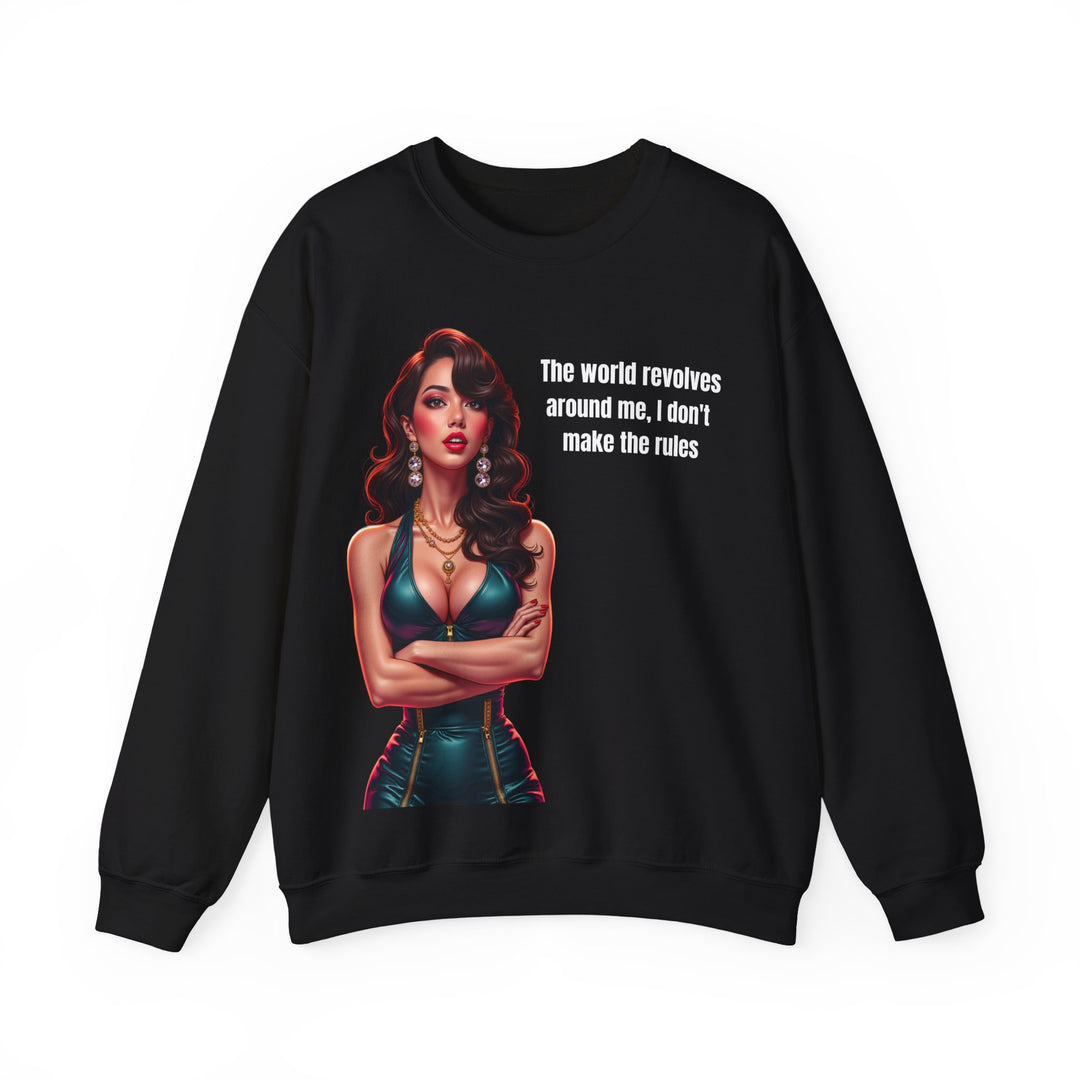 The World Revolves Around Me – Women’s Sweatshirt