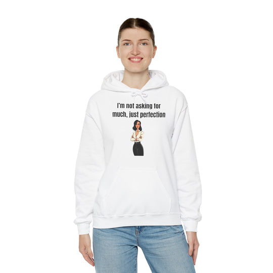 Niet veel vragen – Statement Hoodie