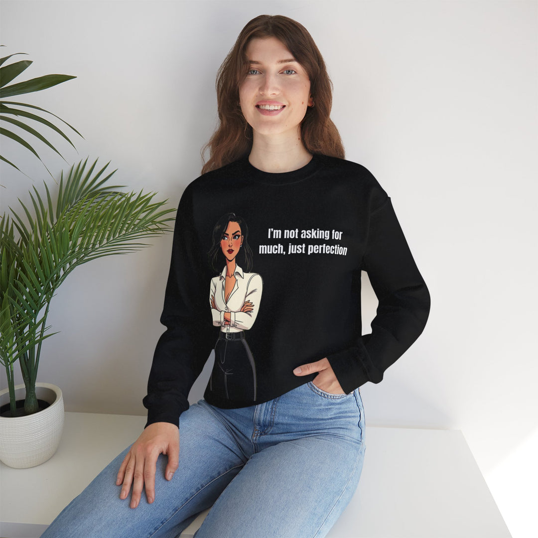 Niet veel vragen – Statement Sweatshirt