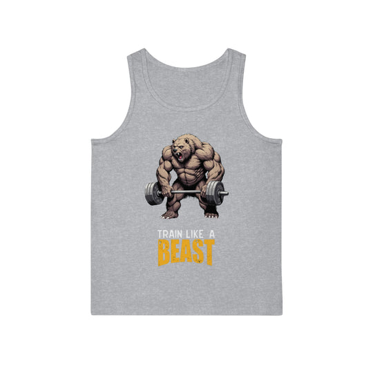 Train Like a Beast – Gym Warrior Tank Top