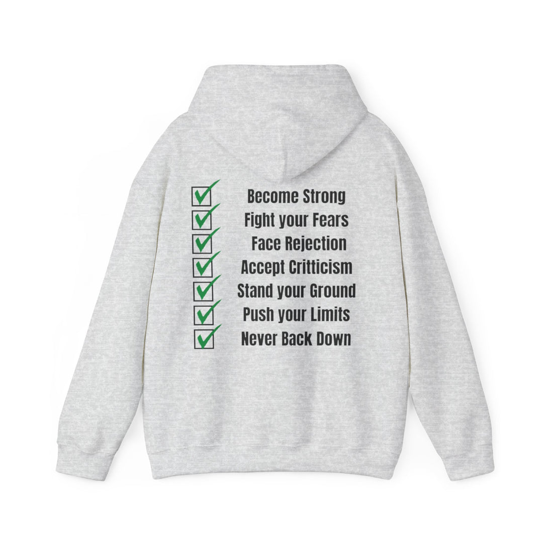 "A Man Who Stands for Nothing Will Fall for Anything" – Men's Hoodie