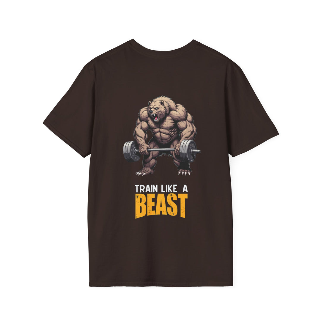 Train als een beest – Gym Warrior T-shirt 