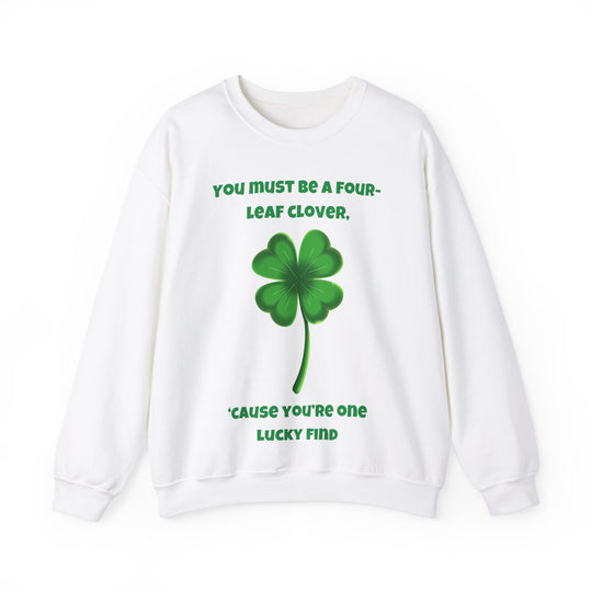 Jij Moet Een Klavertje Vier Zijn – Lucky Find Sweatshirt