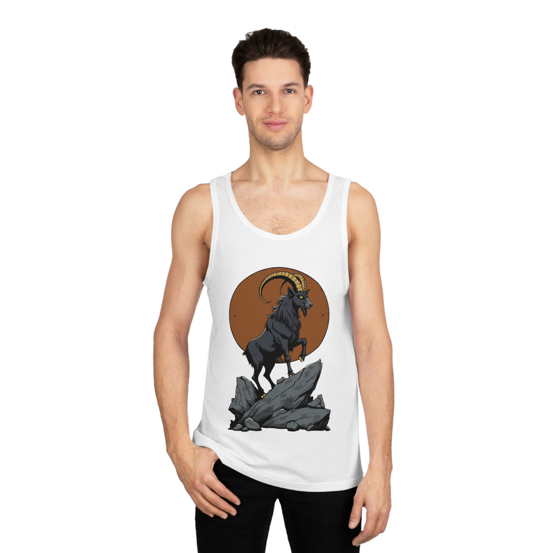 Tanktop met sterrenbeeld Steenbok – Ambitieus, veerkrachtig en onstuitbaar 