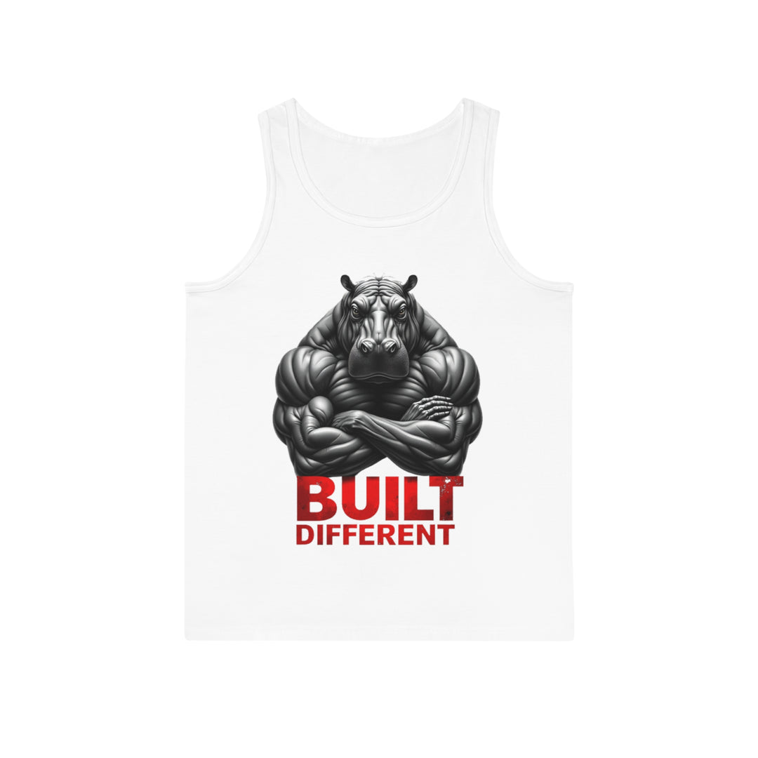 Built Different – Power Hippo Tank Top