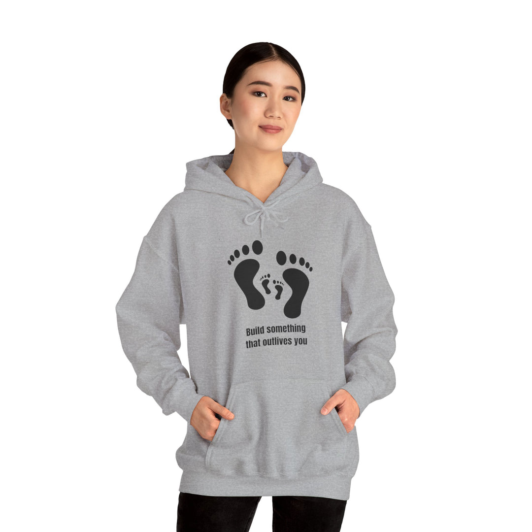 Bouw iets dat jou overleeft Hoodie – Laat een erfenis achter