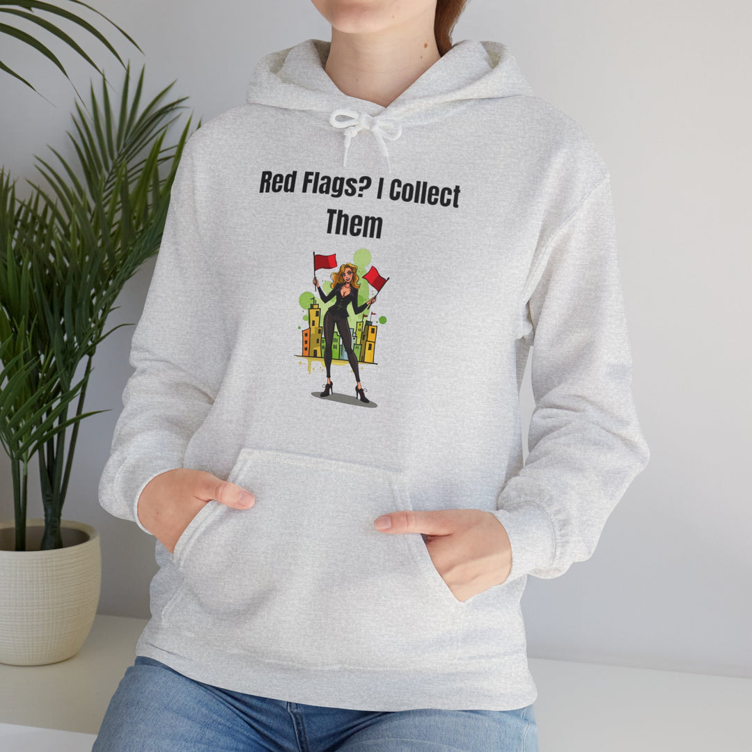 Red Flags? I Collect Them – Women’s Cozy Hoodie