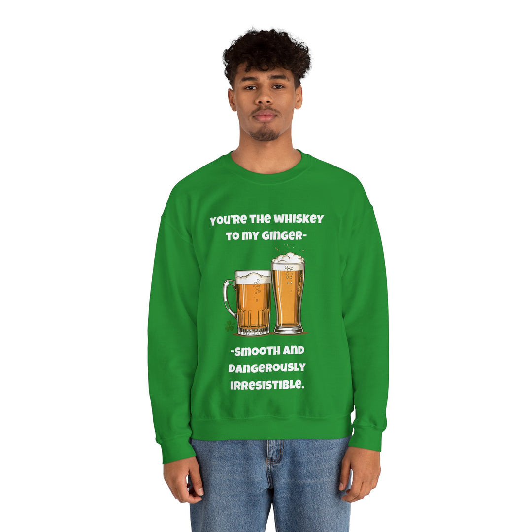 Whiskey & Ginger Sweatshirt – Smooth, Bold & Irresistible