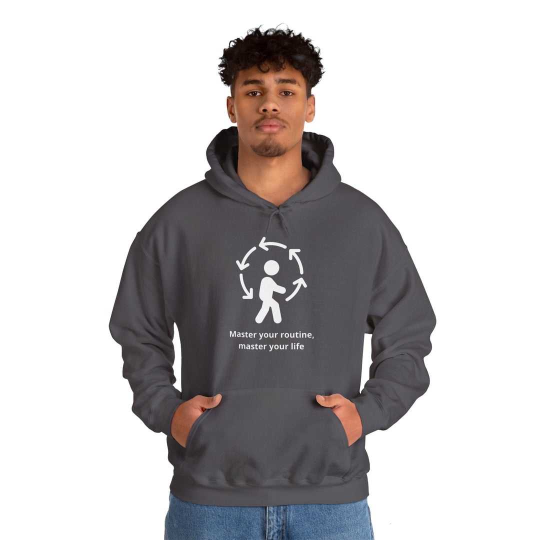 Beheers je routine, beheers je leven Hoodie – Beheers je dag