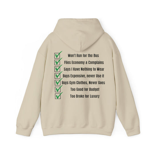 Spending Priorities – Men’s Hoodie