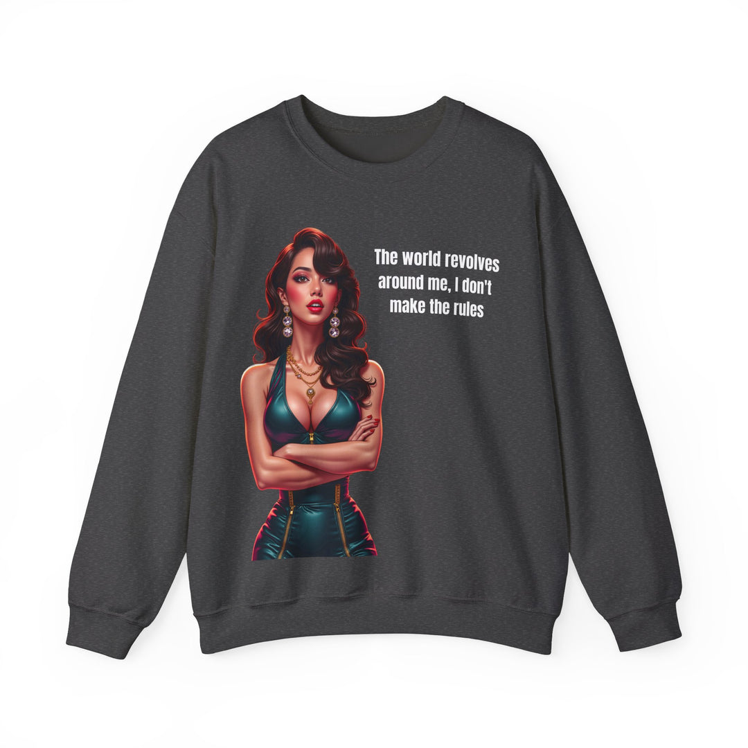 The World Revolves Around Me – Women’s Sweatshirt