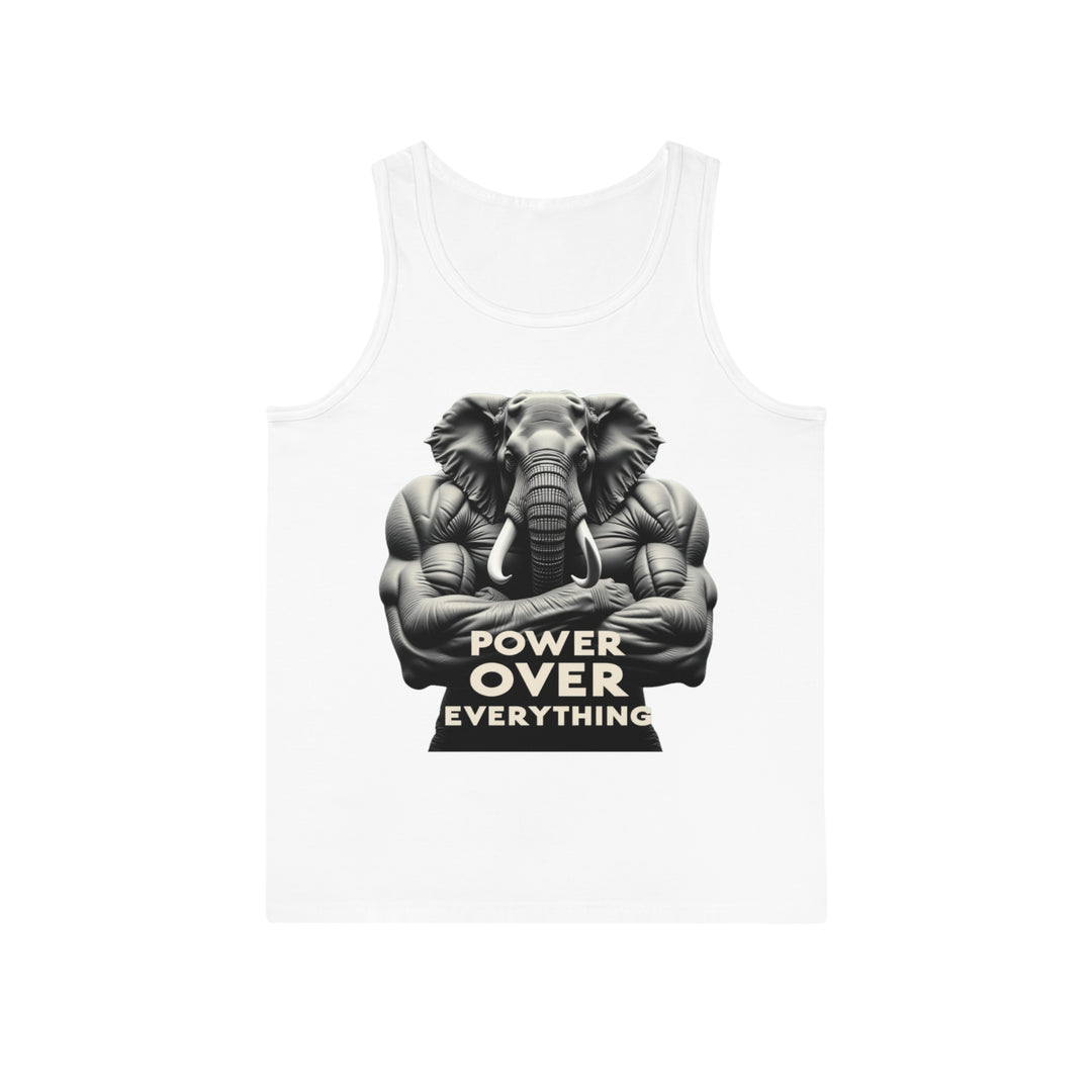 Power Over Everything – Elephant Strength Tank Top