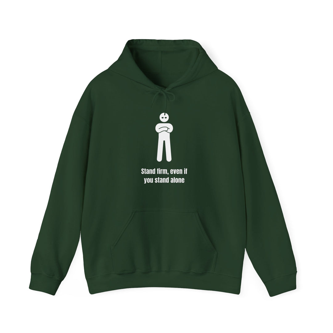 Stand Firm Hoodie – Kracht in eenzaamheid