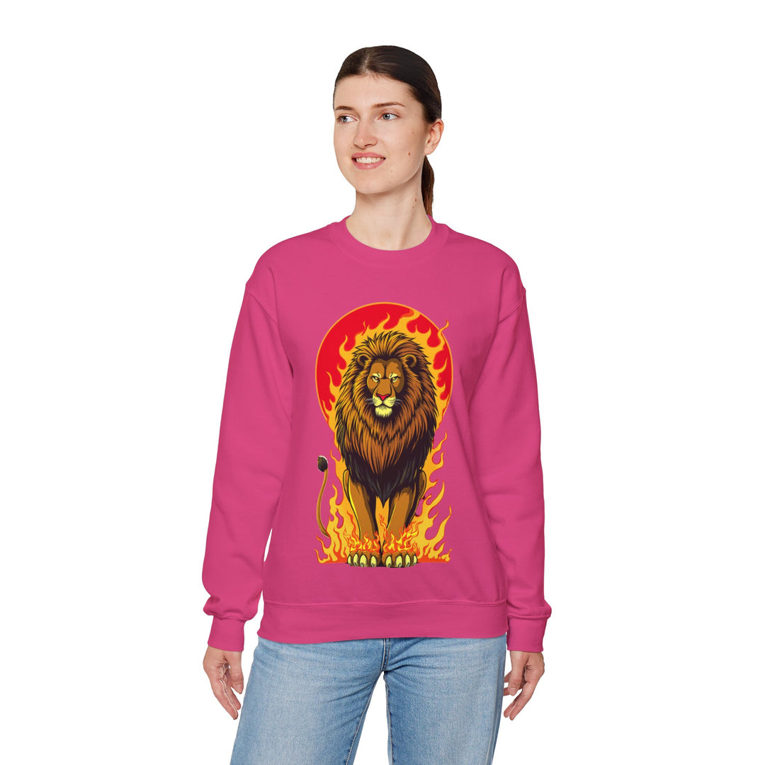 Leo Zodiac – Furchtloses und feuriges Sweatshirt