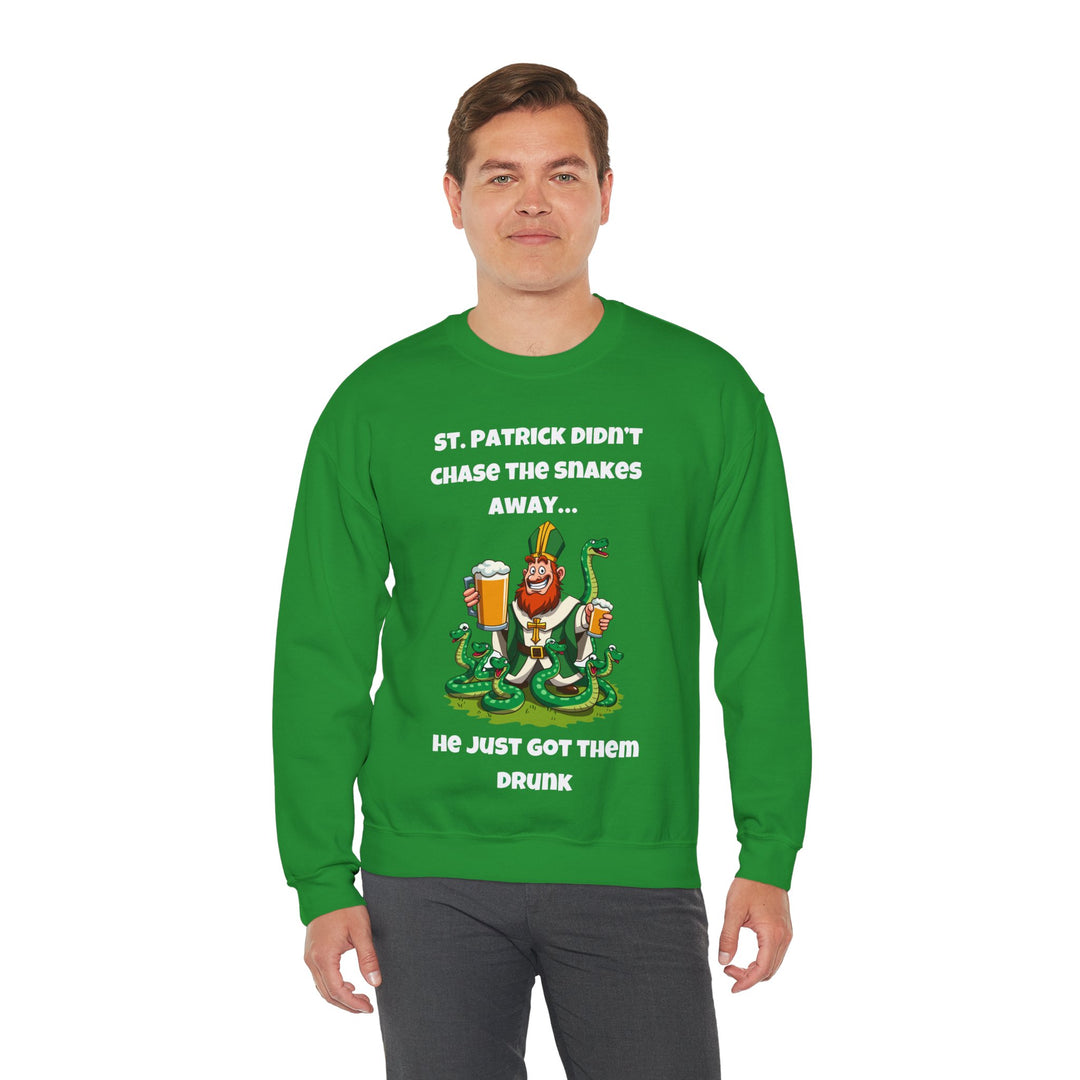 Drunk Snakes Sweatshirt – St. Patrick's Day mit einem Twist