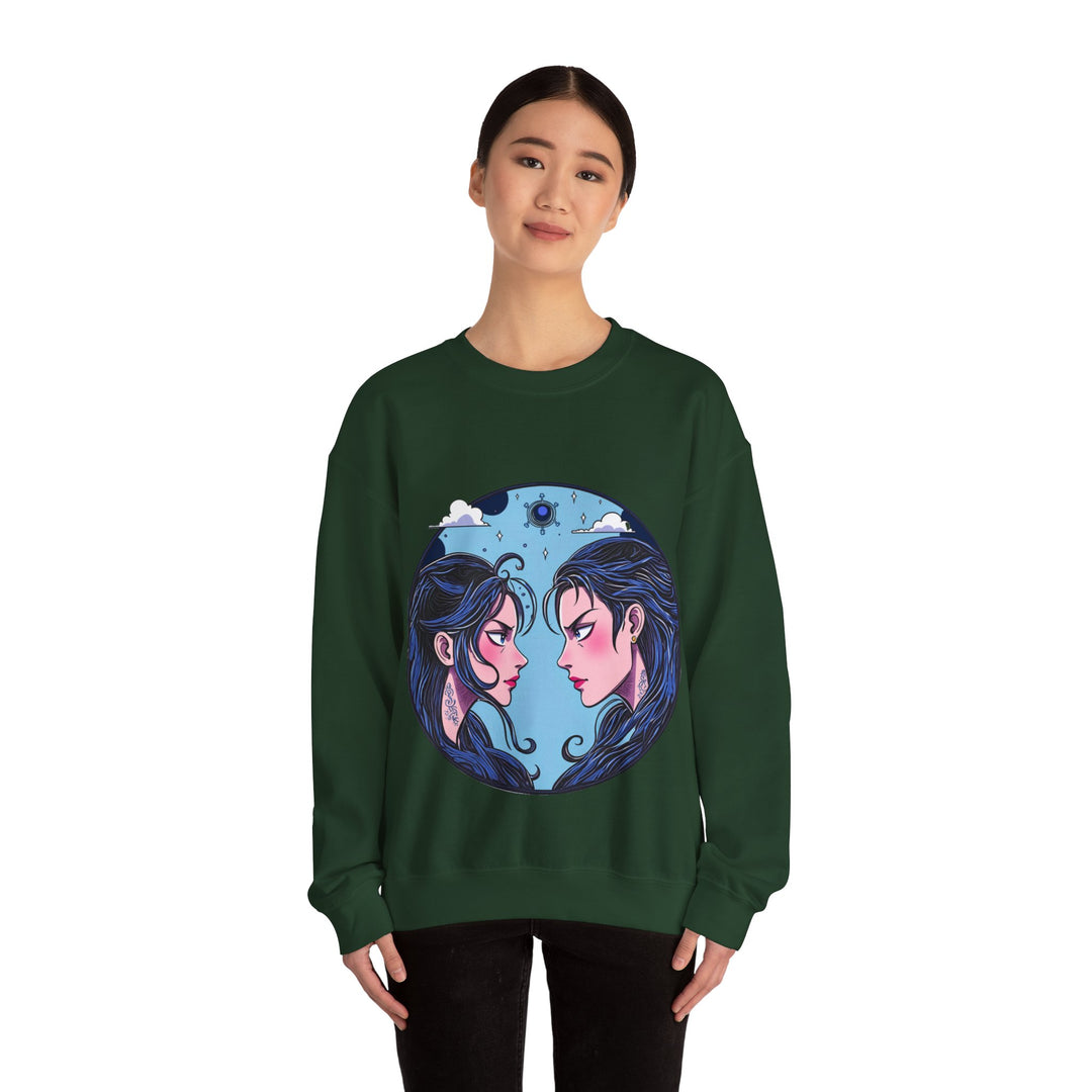 Tweelingen Zodiac – Geestig, Aanpasbaar &amp; Altijd het Leven van het Feest Sweatshirt