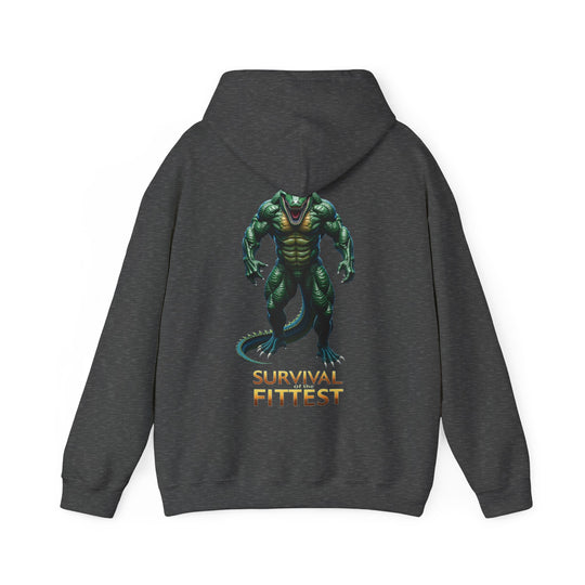 Survival of the Fittest – Krokodil-Hoodie