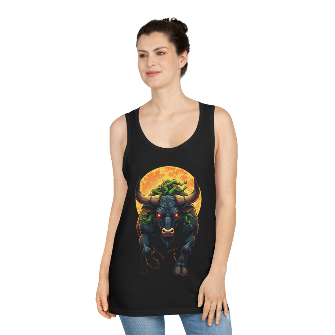 Taurus Zodiac Tank Top – Sterk, Geaard en Onwrikbaar