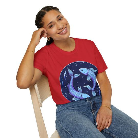 Vissen Zodiac – Dromerig, Meelevend &amp; Artistiek T-shirt