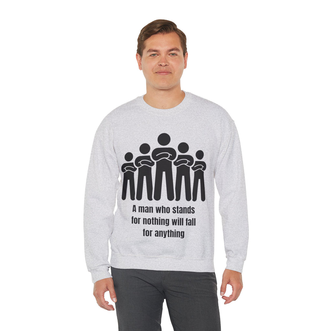 Sweatshirt Stand Tall, Stay Strong – Onwrikbare principes