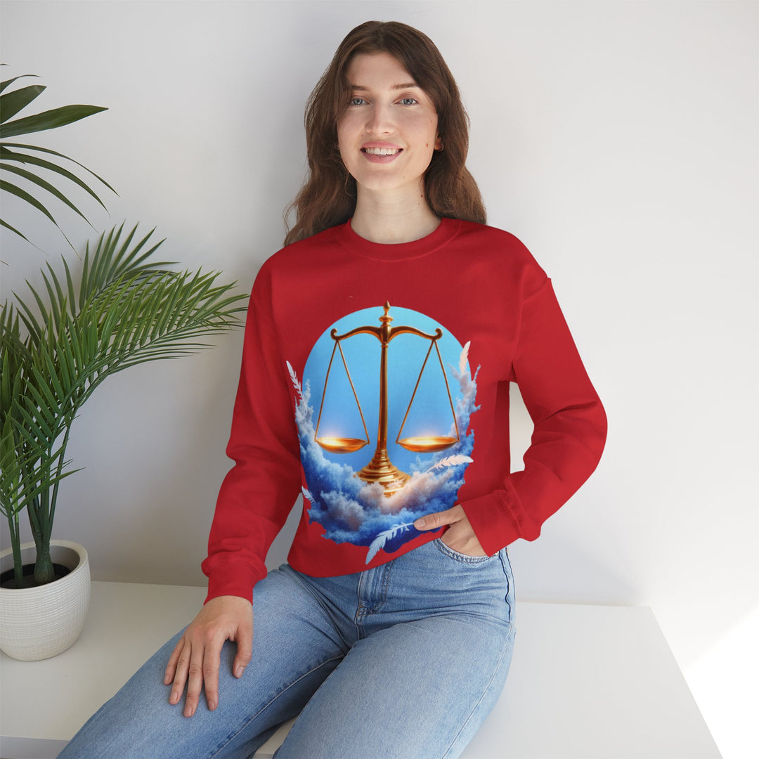 Waage Sternzeichen – Glatter Redner &amp; Gesellschaftsschmetterling Sweatshirt 