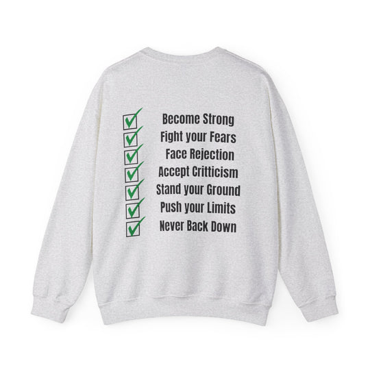 Sweatshirt Stand Tall, Stay Strong – Onwrikbare principes