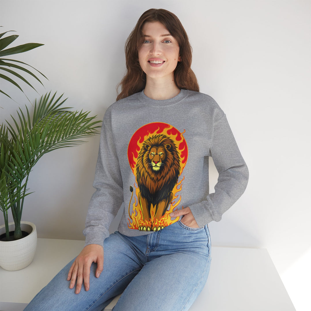 Leo Zodiac – Furchtloses und feuriges Sweatshirt