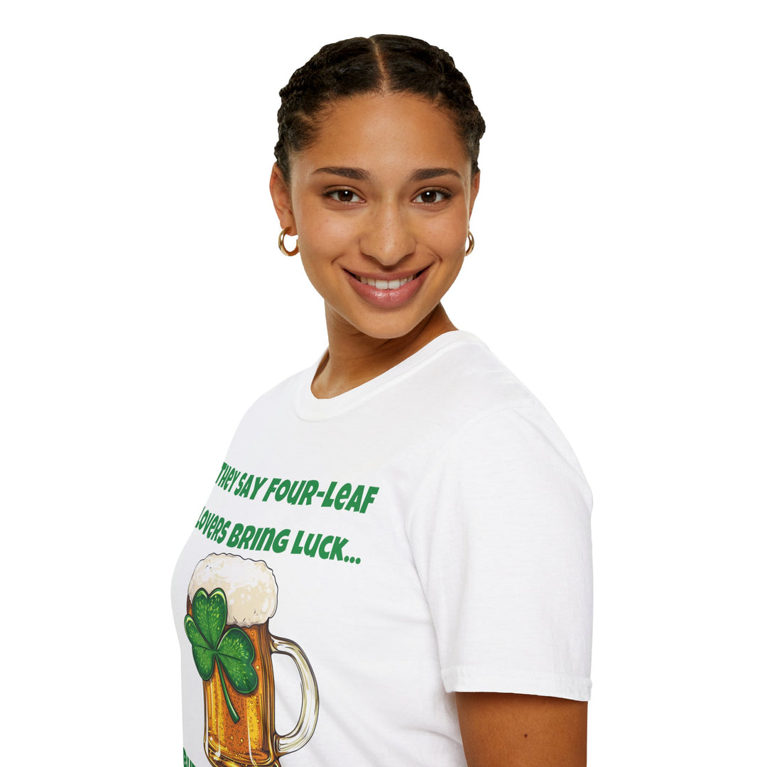 Lucky Beer T-Shirt – St. Patrick’s Day Fun & Festivity