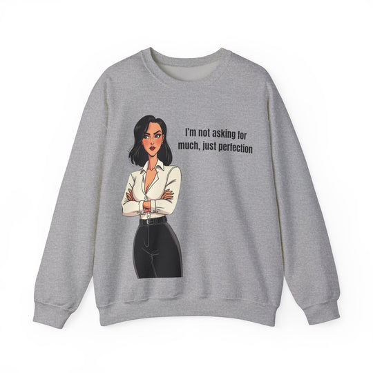 Nicht viel verlangen – Statement Sweatshirt