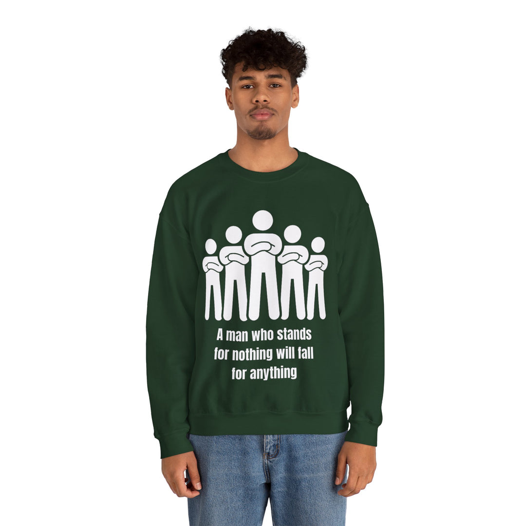 Sweatshirt Stand Tall, Stay Strong – Onwrikbare principes