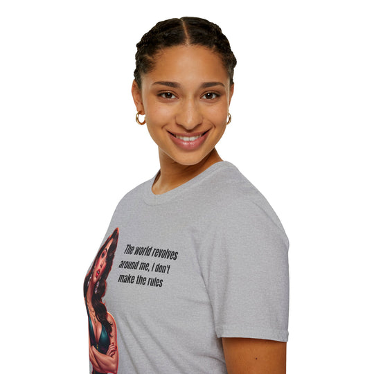 The World Revolves Around Me – Women’s T-Shirt