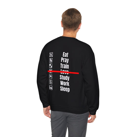 Beheers je routine, beheers je leven Sweatshirt – Beheers je dag