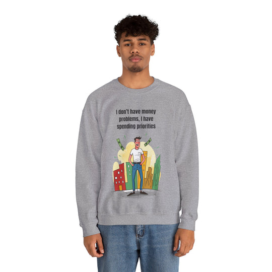 Spending Priorities – Men’s Sweatshirt