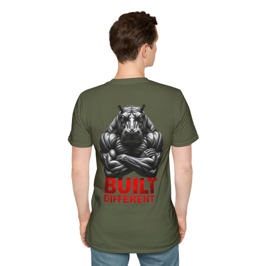 Built Different – Power Hippo T-Shirt