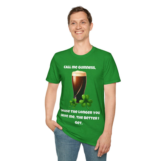 Nenn mich Guinness – St. Patrick's Day T-Shirt