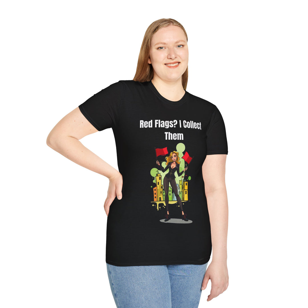 Red Flags? I Collect Them – Women’s Statement T-Shirt