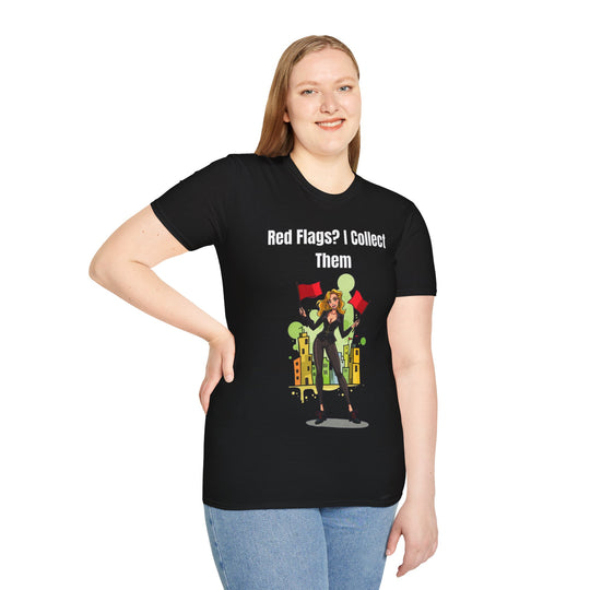 Red Flags? I Collect Them – Women’s Statement T-Shirt