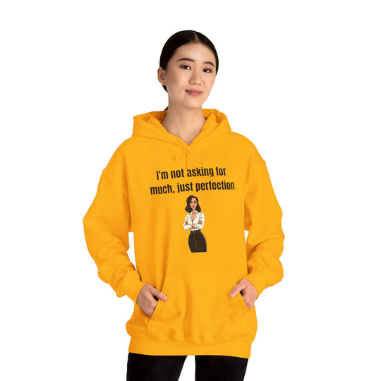 Niet veel vragen – Statement Hoodie