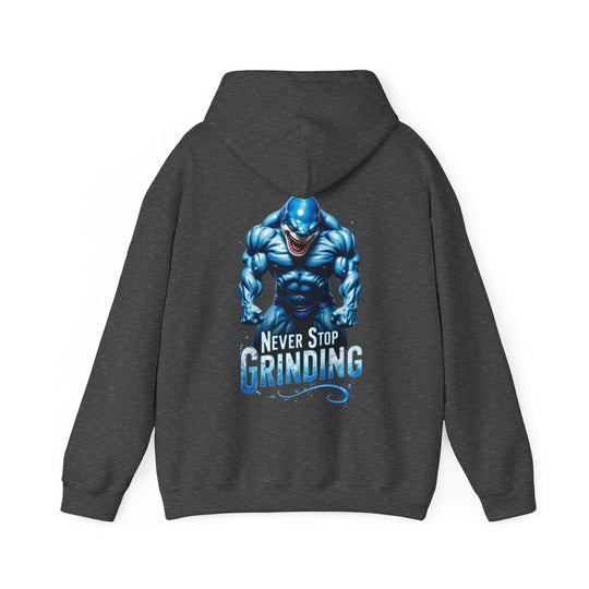 Never Stop Grinding – Shark Power Hoodie