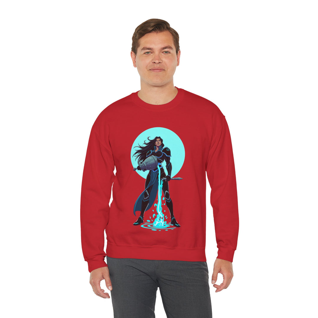 Aquarius Zodiac – Free Thinker & Visionary Spirit Sweatshirt