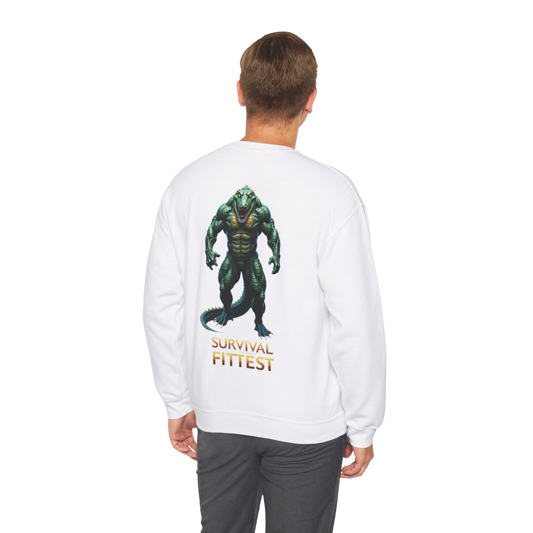 Survival of the Fittest – Krokodil-Sweatshirt