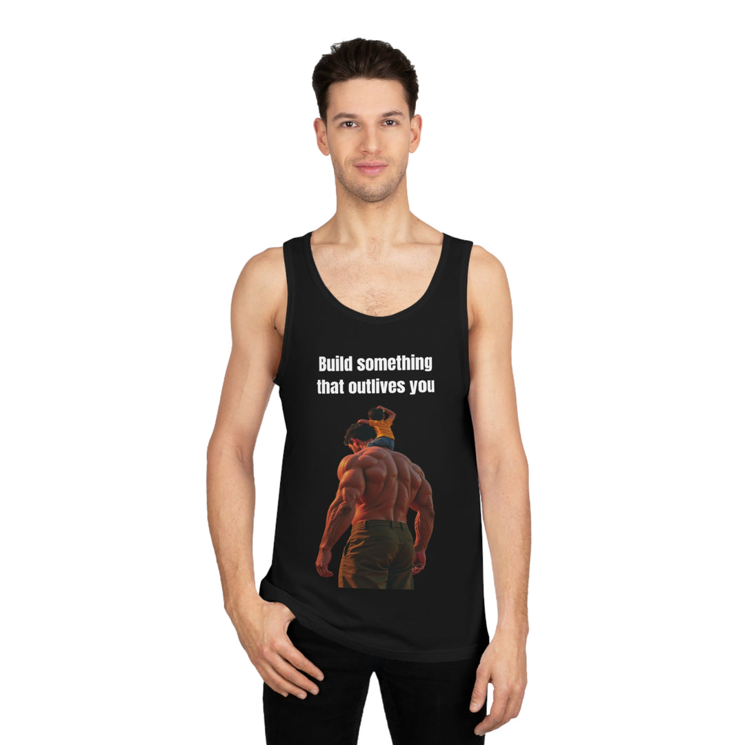 "Build Something That Outlives You" – Men's Tank Top