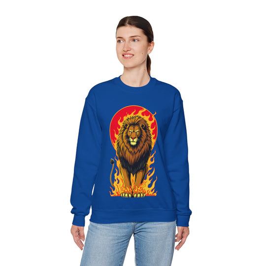 Leo Zodiac – Onverschrokken &amp; Vurig Sweatshirt 